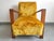 French Lounge Chair in Oak and Synthetic Fur, 1940s For Sale - Image 18 of 18
