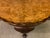 Large Round Burr Walnut Coffee Table, 1920s For Sale - Image 4 of 6