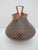 Mexican Mata Ortiz Olga Quezada Mexico Geometric Checkerboard Pottery Wedding Vase For Sale - Image 3 of 10