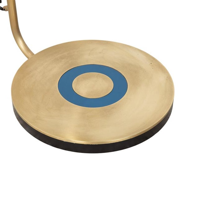 Revolve Floor Lamp Gold from Bert Frank For Sale - Image 10 of 18