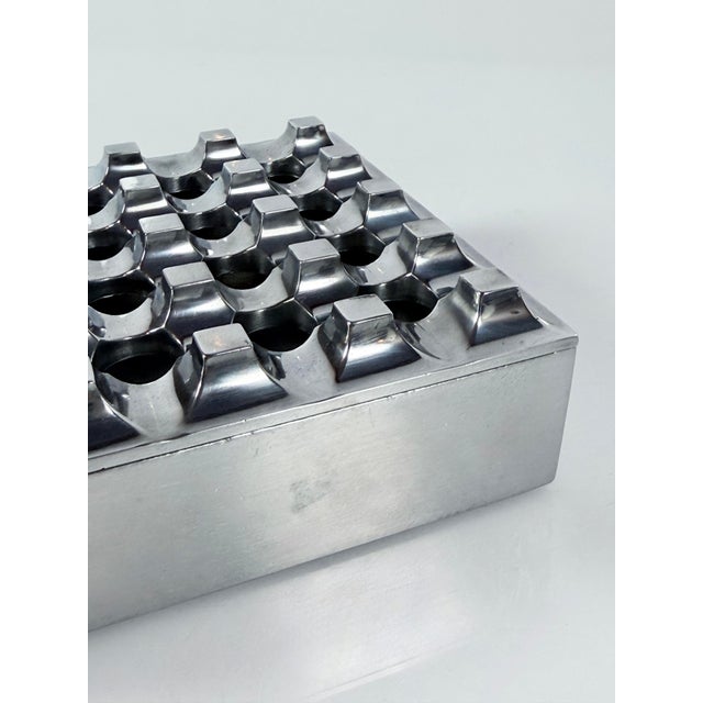 Metal Ultima 15 Ashtray by Holger Bäckström & Bo Ljungberg, 1970s For Sale - Image 7 of 13