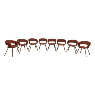 Modern Allermuir A580 Mollie Dining Side Chairs - Set of 8 For Sale
