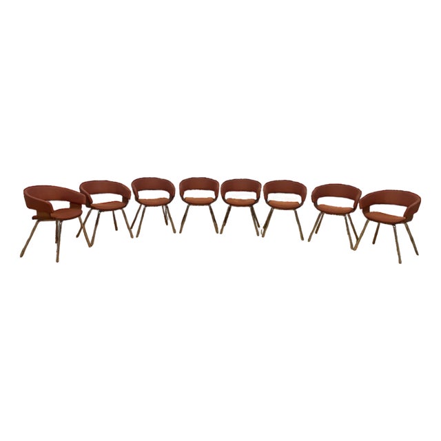 Modern Allermuir A580 Mollie Dining Side Chairs - Set of 8 For Sale
