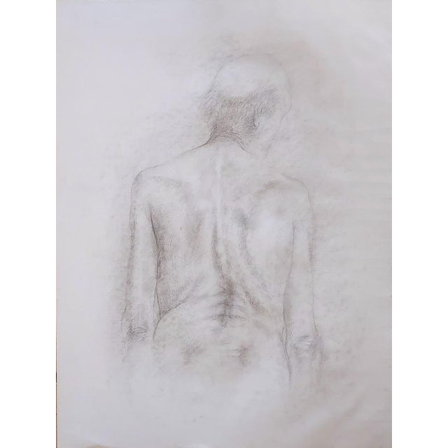 Gilbert Pastor, Etude de Nu, Drawing on Paper For Sale - Image 4 of 4