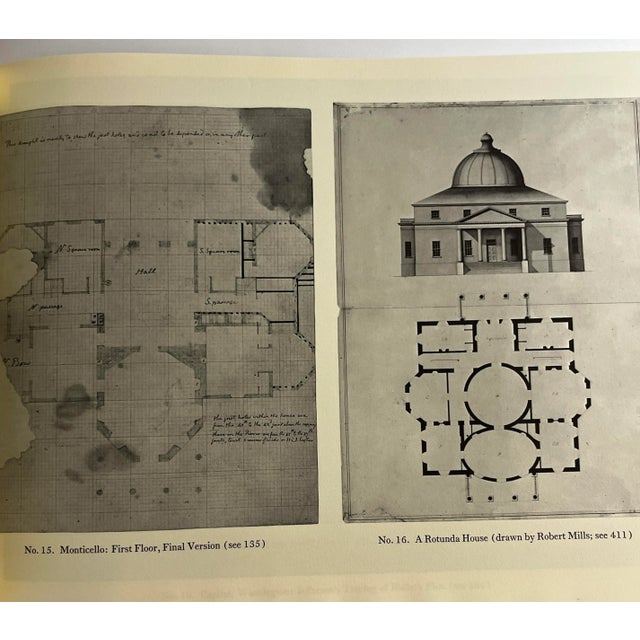 1988 Thomas Jefferson's Architectural Drawings Book For Sale In New York - Image 6 of 6