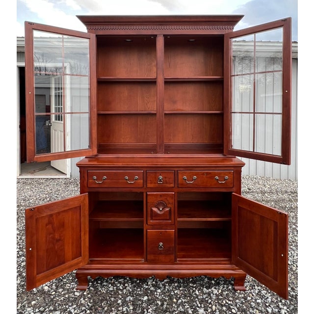 Bob Timberlake Cherry Salem Hutch by Lexington Furniture Chairish