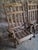 Vintage American Folding Hardwood Lounge Chairs, 1940s, Set of 6 For Sale - Image 15 of 18