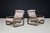 Hombre Leather Lounge Chairs by Burkhard Vogtherr for Rosenthal, Germany, 1970, Set of 2 For Sale - Image 16 of 17