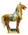 Late 20th Century Large Chinese Tang Dynasty Sancai Glazed Pottery Horse Statue For Sale