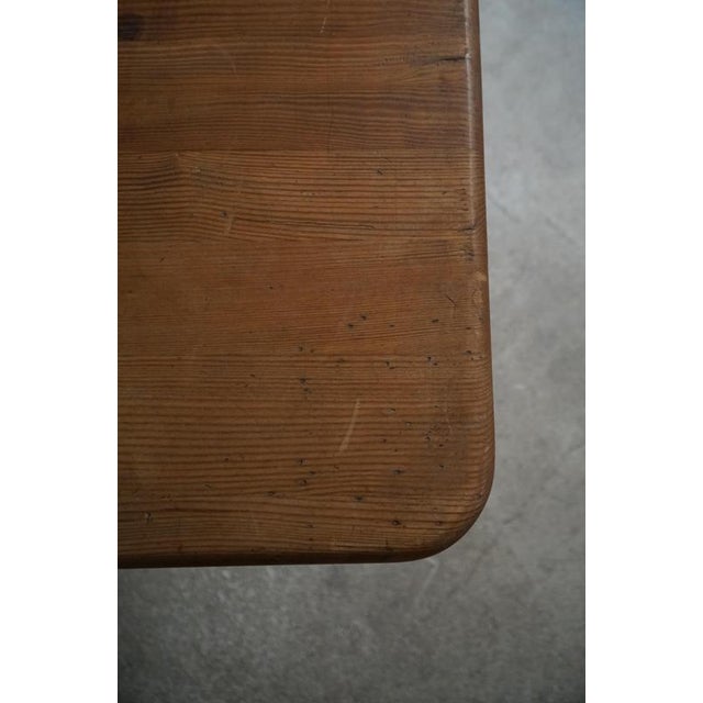 Swedish Pine Dining Table from Åby Möbelfabrik, 1940s For Sale - Image 12 of 17