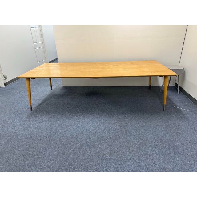 Mid Century Modern Boardroom Table For Sale - Image 11 of 11