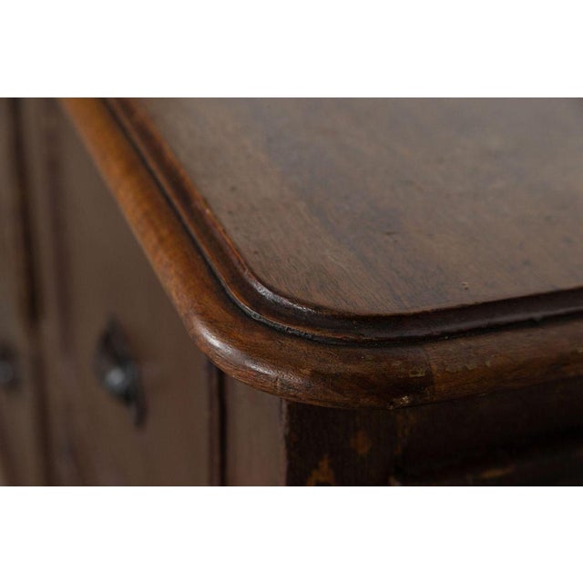 Wood Large 19th Century French Mahogany & Pine Painted Counter Drawers, 1870s For Sale - Image 7 of 18