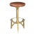 Matthew Izzo Home Ersa Leather Bar Stool For Sale