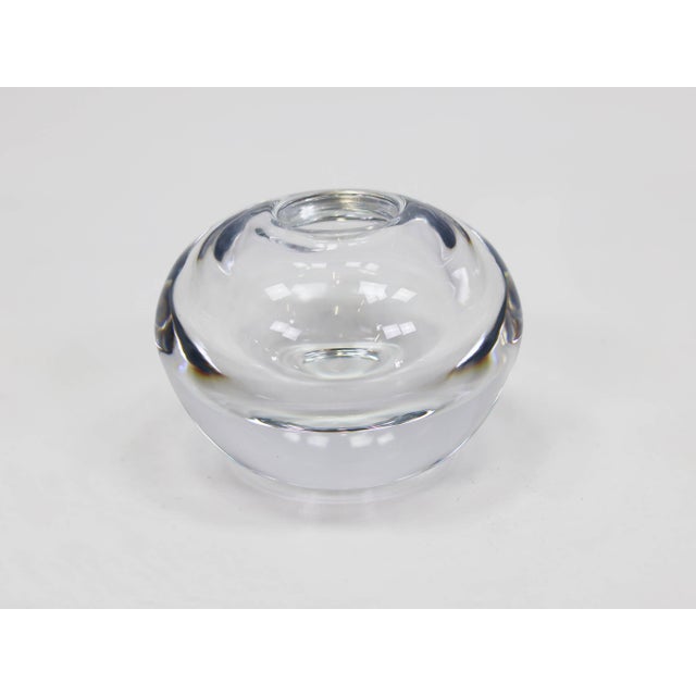 Small Glass Ball Vase by Tapio Wirkkala, 1970, in Very Good conditions. Designed 1970 to 1979 This piece is attributed to...