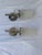 Modern Two Henry Wall Mounted Single Arm Sconces With Etched Glass Shade For Sale - Image 3 of 6