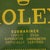 A vintage enamel on metal sign for Rolex Submariner watches. Perfect for a man cave.