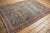 1950s Vintage Distressed Meshed Rug - 4'4" x 6'9" For Sale - Image 5 of 11
