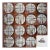 Piero Fornasetti Porcelain Orchestra Pattern Plates With Musical Instruments, Set of 15, Circa 1980 For Sale
