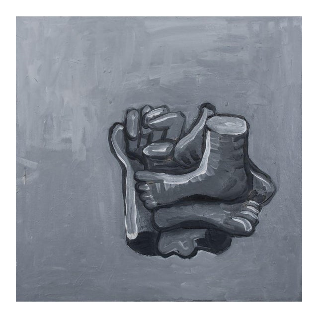 Domenick Capobianco Abstraction Oil on Canvas For Sale