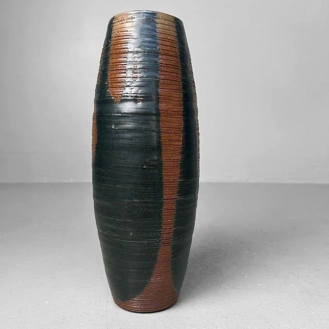 Mid-Century Modern Vintage Japanese Ikebana Vase, 1970 For Sale - Image 3 of 14