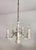 Vintage Hand-Shaped Gilded Five-Light Porcelain Chandelier from Capodimonte, 1940s For Sale - Image 18 of 18