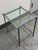 Contemporary Glass Top Side Table For Sale In San Francisco - Image 6 of 12