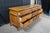 Mid Century Chinoiserie Walnut Burl Triple Dresser & Mirror Credenza Buffet MCM For Sale - Image 6 of 13
