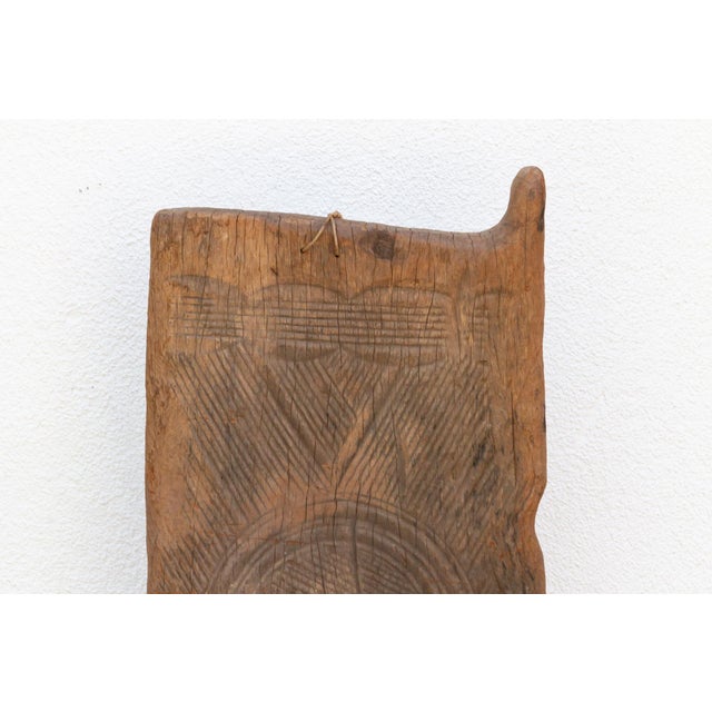 African Antique Primitive Carved Igbo Door For Sale - Image 3 of 8