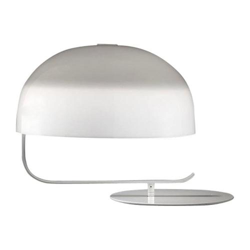 Metal Zanuso Table Lamp in White Metal & Glass by Marco Zanuso for Oluce For Sale - Image 7 of 7