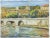 Pino Romanò, Bridge on the Tiber (View of Rome), Oil Painting, 1990s For Sale - Image 4 of 4