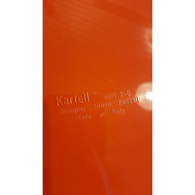 Red No. 4601 Chest of Drawers by Simon Fussell for Kartell, 1970s For Sale - Image 6 of 9