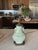 We are firm believers that every space in your home needs a statement lamp! This antique celadon lamp will not only make a...