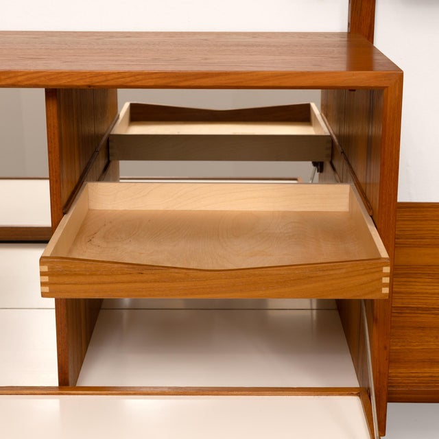 Vintage Danish Mid-Century Royal System by Poul Cadovius in Teak 1960 For Sale In San Francisco - Image 6 of 10