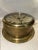 19th Century Antique English Ships Clock in Brass Case For Sale - Image 5 of 12