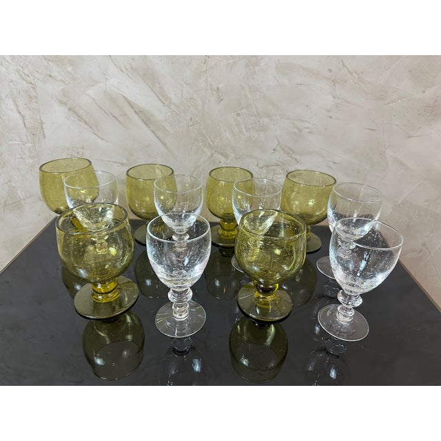 Cocktail Glasses from Biot, Set of 6 For Sale - Image 10 of 11