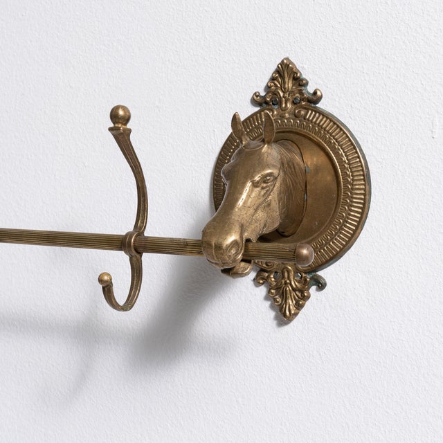 Mid 20th Century France Brass Coat Rack For Sale - Image 15 of 15