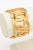 Gold Vintage Gold Plated Sculptural Abstract Collar Necklace and Cuff Bracelet Set, Pair Of For Sale - Image 8 of 10