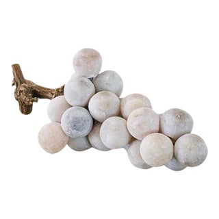 Mid 20th Century Belgian Alabaster Grapes - XL For Sale