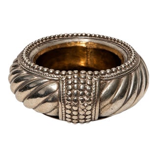 Early 19th Century African Bracelet Repurposed Decorative Dish For Sale