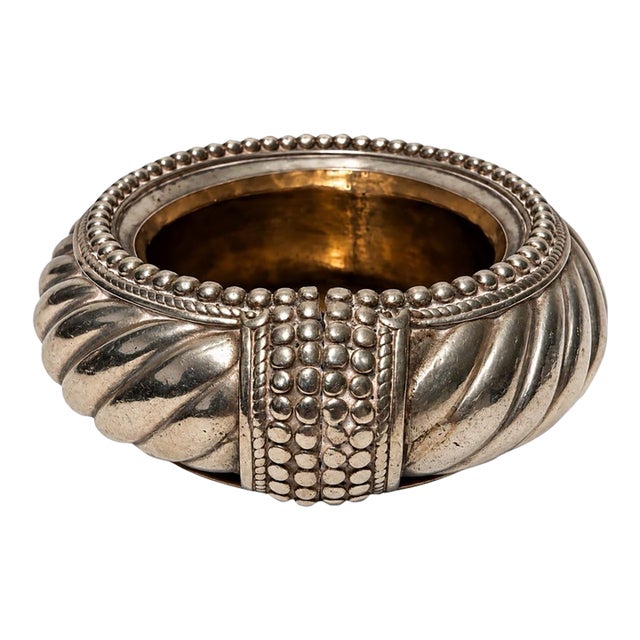 Early 19th Century African Bracelet Repurposed Decorative Dish For Sale