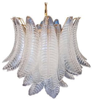 Vintage Italian Murano Glass Chandelier, 1980