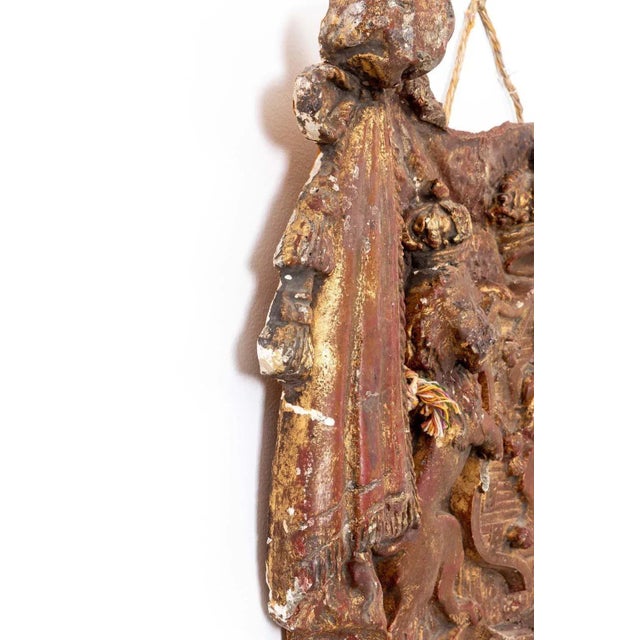 Dutch Republic Heraldic Plaque With Lions, Early 20th Century For Sale - Image 9 of 11
