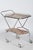 Bauhaus Serving Trolley in Chromed Steel and Faux Wood, Sweden, 1950s For Sale - Image 11 of 11