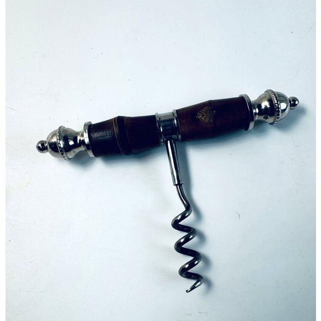 1970s Bamboo Corkscrew and Bottle Opener Barware Set - 2 pcs For Sale - Image 11 of 11