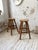Vintage Oak Stools by Henri Bataille, 1960s, Set of 2 For Sale - Image 4 of 18
