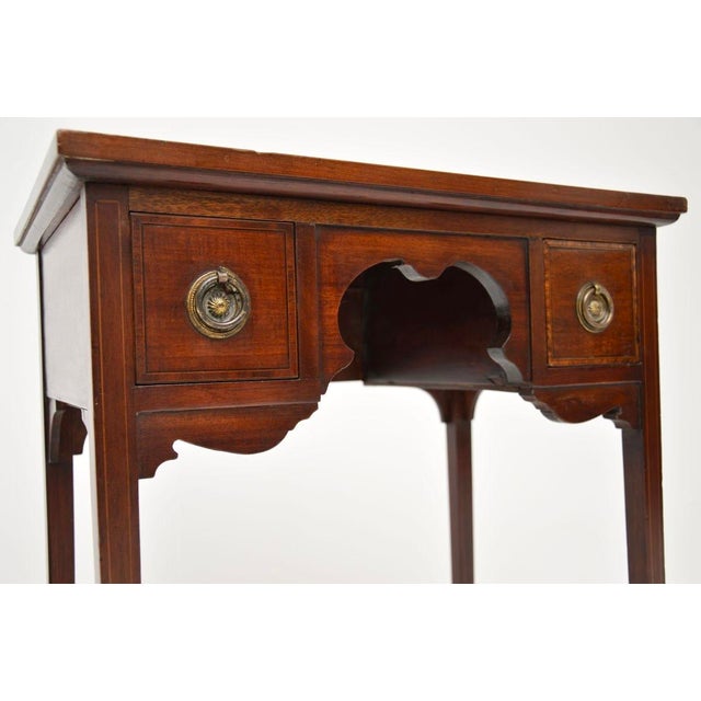 Antique Edwardian Occasional Side Table, 1900 For Sale - Image 10 of 11