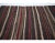 Turkish Vintage Turkish Burgundy & Gray Striped Kilim Rug - 6′2″ × 9′3″ For Sale - Image 3 of 7