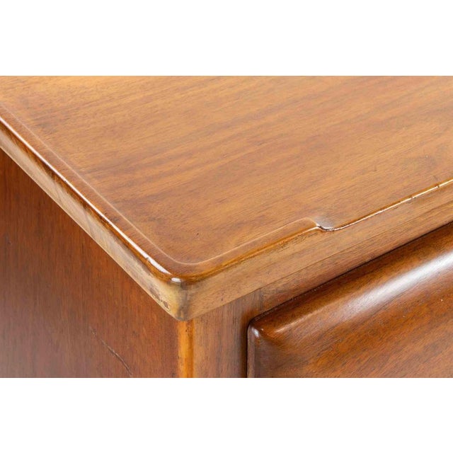1950s Stettin School Chest of Drawers in Walnut Wood, Italy, 1950s For Sale - Image 5 of 12