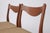 Wood Mid-Century Modern Danish Dining Chairs with Paper Cord Seats by Arne Wahl Iversen, 1960s, Set of 4 For Sale - Image 7 of 12