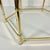 1970s Vintage Boho Chic Coastal Hollywood Regency Faux Bamboo Metal Drinks Table. For Sale - Image 9 of 12